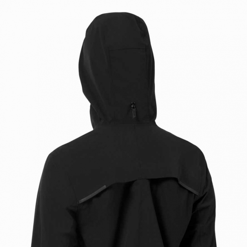 Black On Waterproof Anorak Women's Jackets | ADV495081