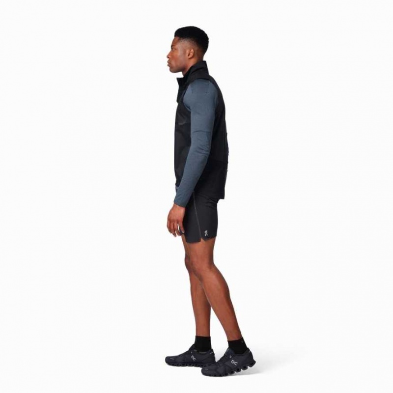 Black On Weather Men's Vest | OKN452019