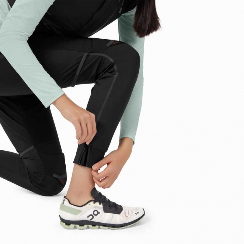 Black On Women's Running Pants | DQV483625