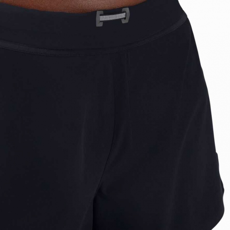 Black On Women's Running Shorts | HJB750162