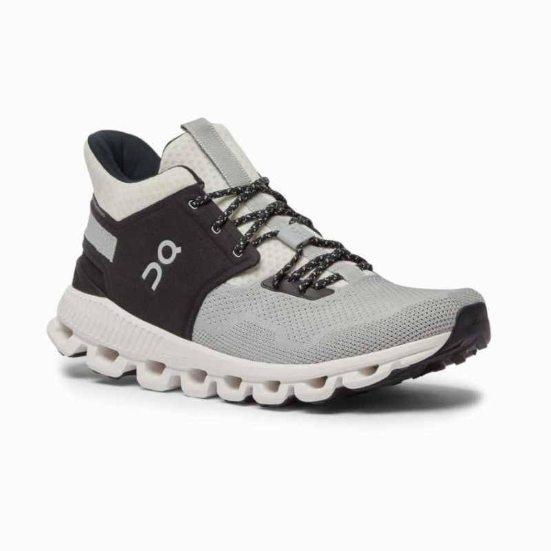 Black / Grey On Cloud Hi Edge Men's Sneakers | JXA061532