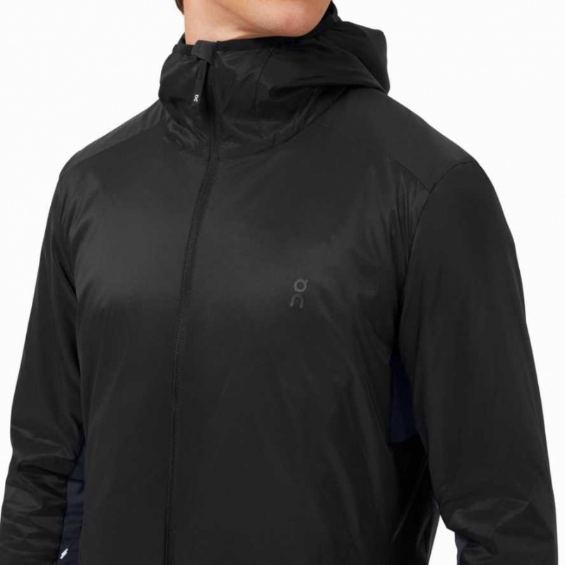 Black / Navy On Insulator Men's Jackets | BQN069521