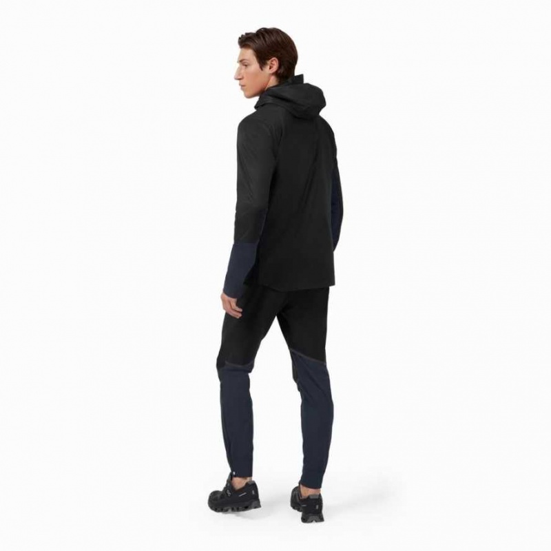 Black / Navy On Insulator Men's Jackets | BQN069521