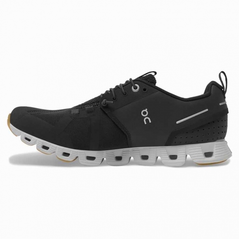 Black / White On Cloud Terry Women's Road Running Shoes | OCF268301