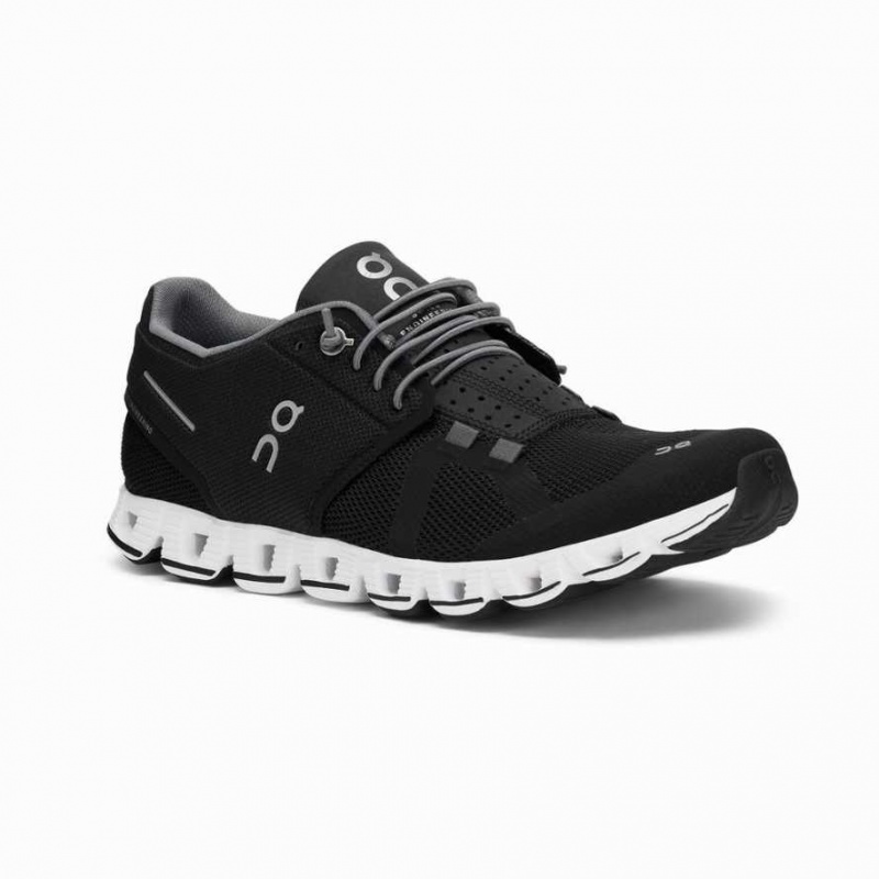 Black / White On Cloud Women's Road Running Shoes | RFB580731