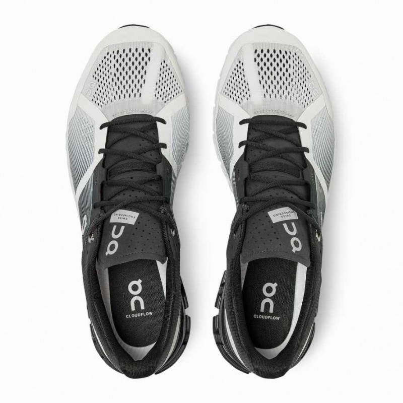 Black / White On Cloudflow Men's Road Running Shoes | BSJ168204