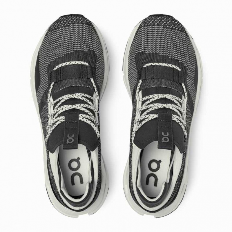 Black / White On Cloudnova Men's Sneakers | EWF450937