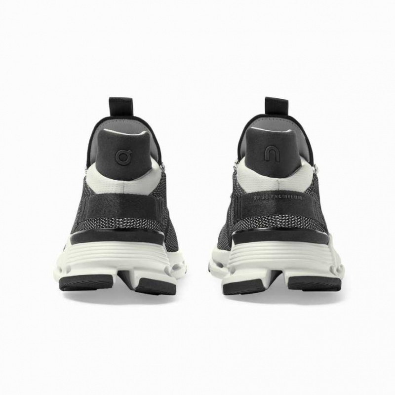 Black / White On Cloudnova Men's Sneakers | EWF450937