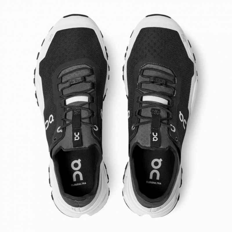 Black / White On Cloudultra Men's Trail Running Shoes | QON683549