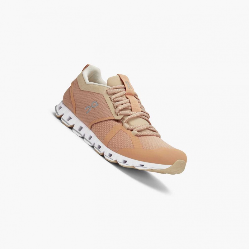 Blush On Cloud Beam Women's Road Running Shoes | UOM598063