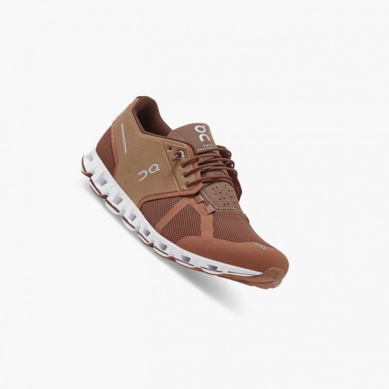 Brown On Cloud Men's Road Running Shoes | VGU512063