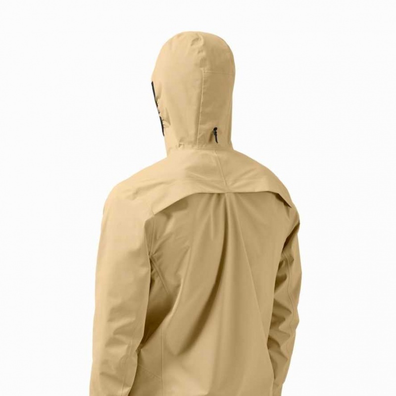 Brown On Waterproof Anorak Men's Jackets | KSG657840