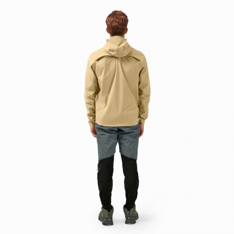 Brown On Waterproof Anorak Men's Jackets | KSG657840