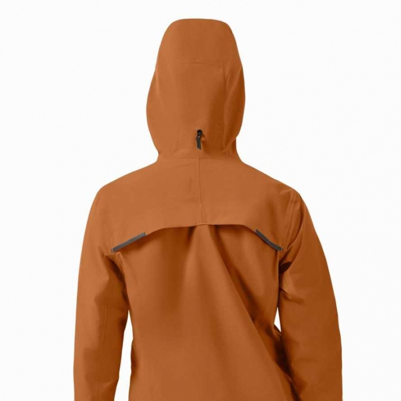 Brown On Waterproof Anorak Women's Jackets | ESP287453