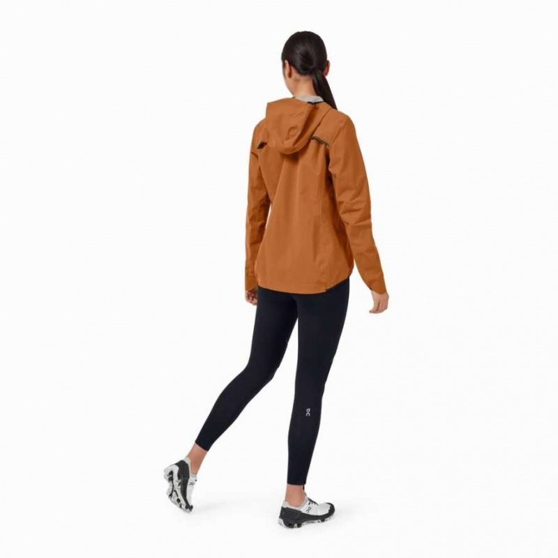 Brown On Waterproof Anorak Women's Jackets | ESP287453