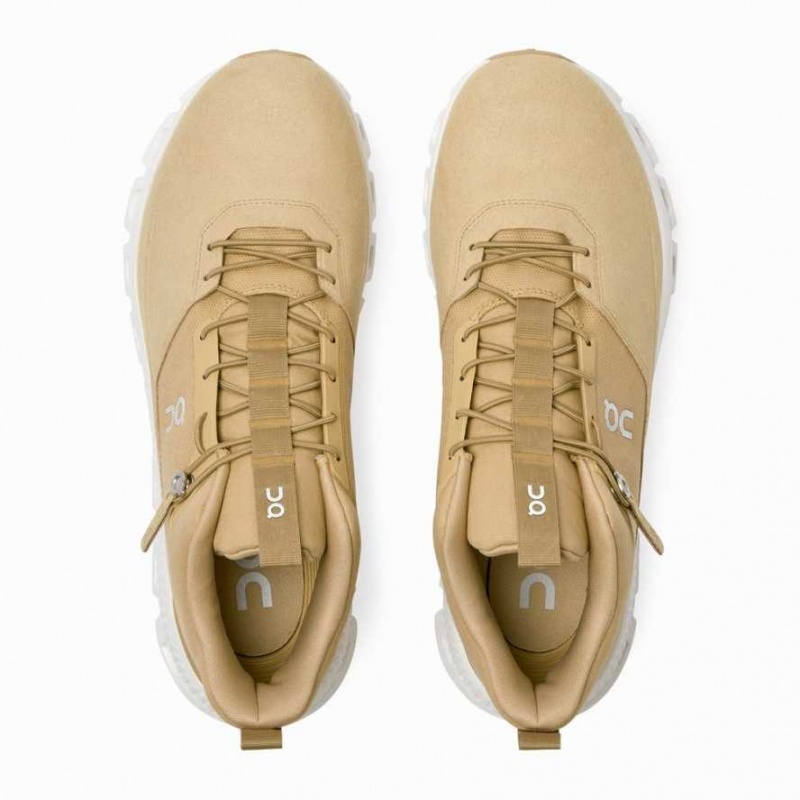 Brown / Yellow On Cloud Hi Men's Sneakers | EBG798041