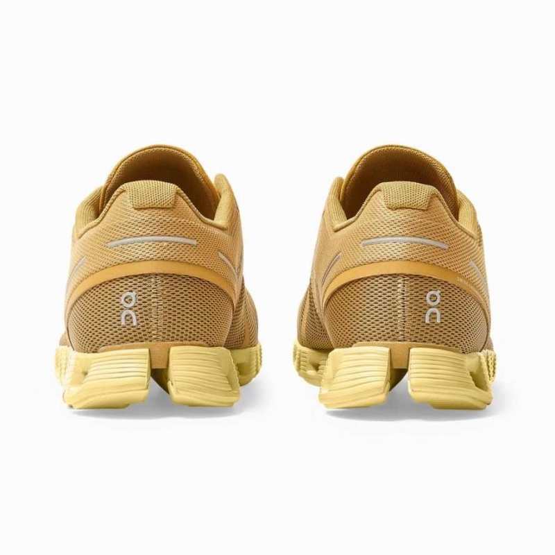 Brown / Yellow On Cloud Monochrome Men's Road Running Shoes | MZC968125