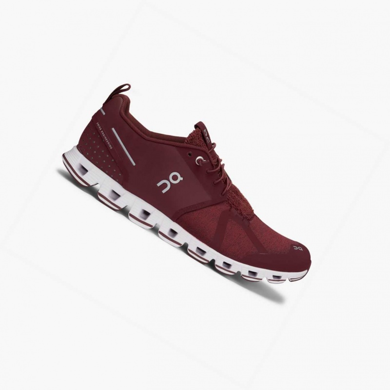 Burgundy On Cloud Terry Men's Road Running Shoes | UGF831702