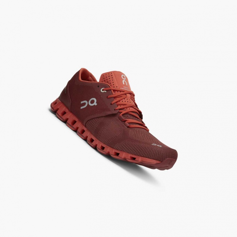 Burgundy On Cloud X Men's Training Shoes | SIF163745