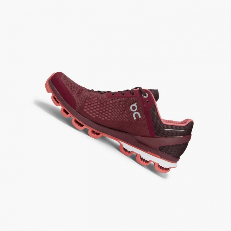 Burgundy On Cloudsurfer Women's Training Shoes | HNE801645