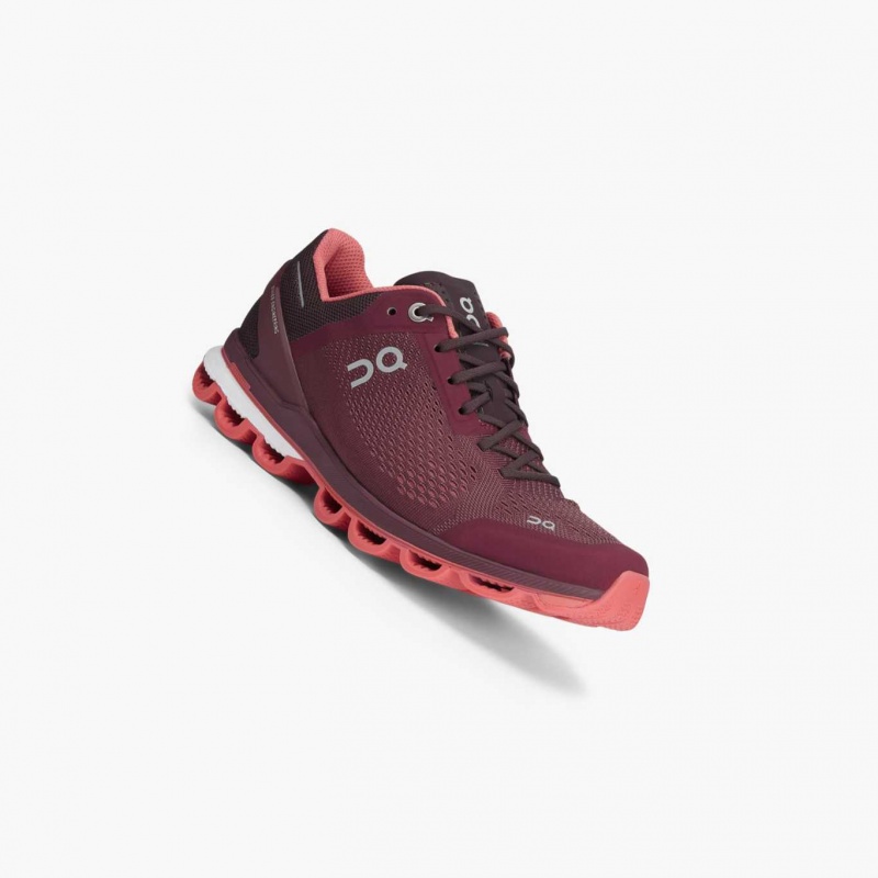 Burgundy On Cloudsurfer Women's Training Shoes | HNE801645