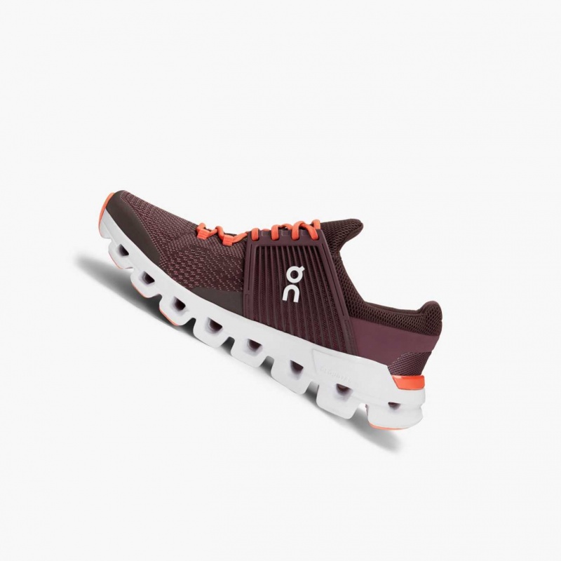 Burgundy On Cloudswift Women's Road Running Shoes | QHW973862