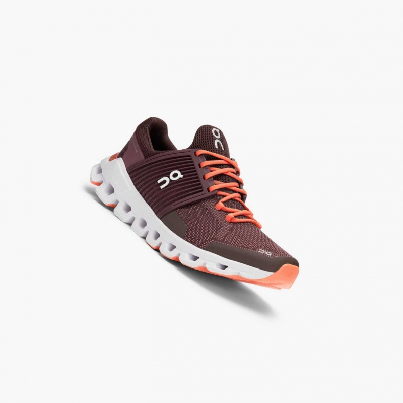 Burgundy On Cloudswift Women's Road Running Shoes | QHW973862