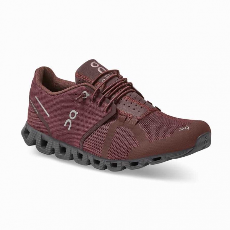 Claret On Cloud Monochrome Men's Road Running Shoes | BRI831260