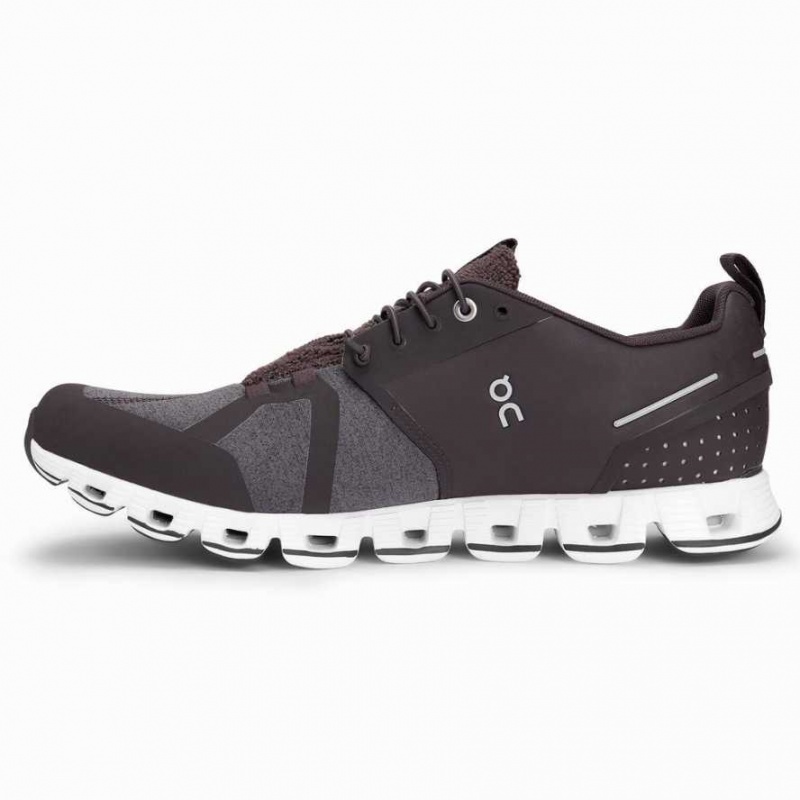 Dark Purple On Cloud Terry Men's Road Running Shoes | NQE634521