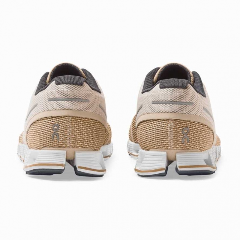 Gold / Beige On Cloud Men's Road Running Shoes | NKS156928