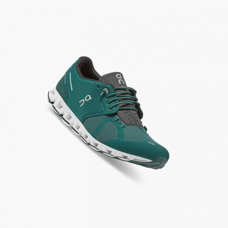 Green On Cloud Men's Road Running Shoes | PFT894207