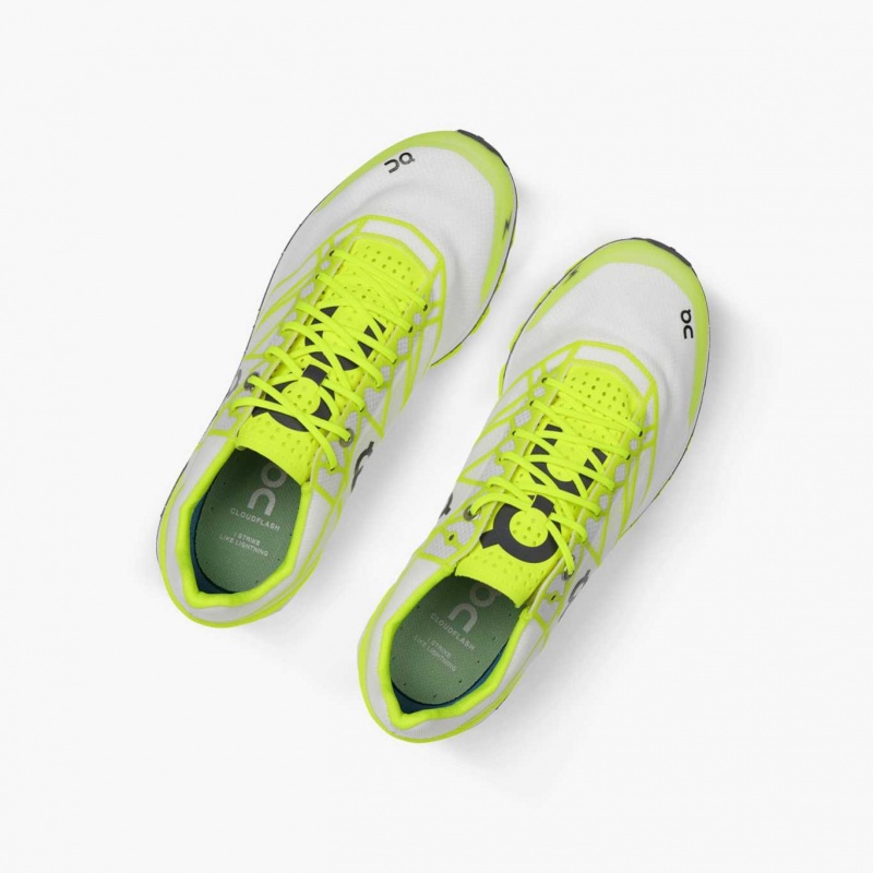 Green On Cloudflash Men's Road Running Shoes | CDF074125