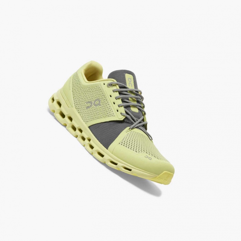 Green On Cloudstratus Men's Road Running Shoes | JVQ802735