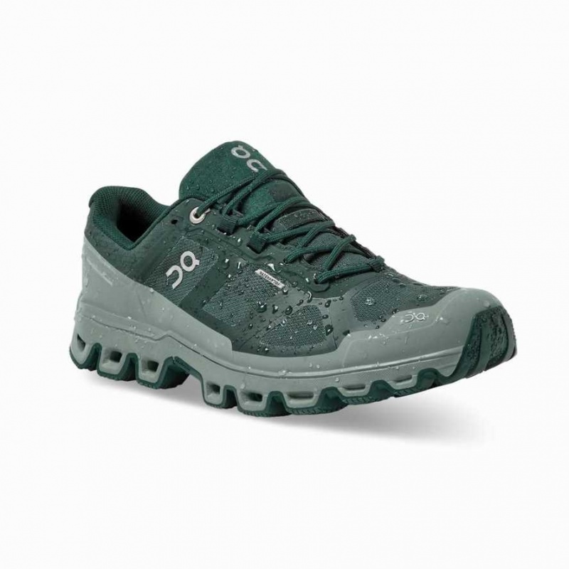 Green On Cloudventure Waterproof Women's Trail Running Shoes | ELS850172