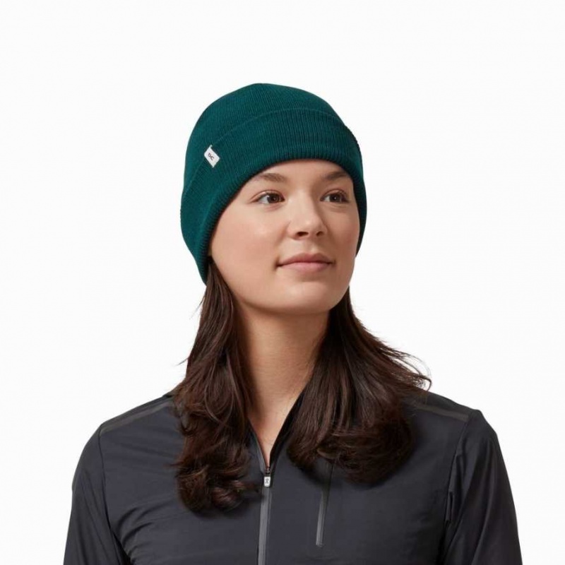 Green On Merino Beanie | CSW879241