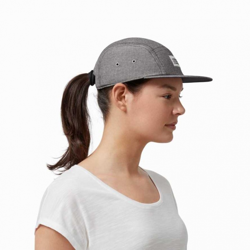 Grey On 5 Panel Caps | OES547098