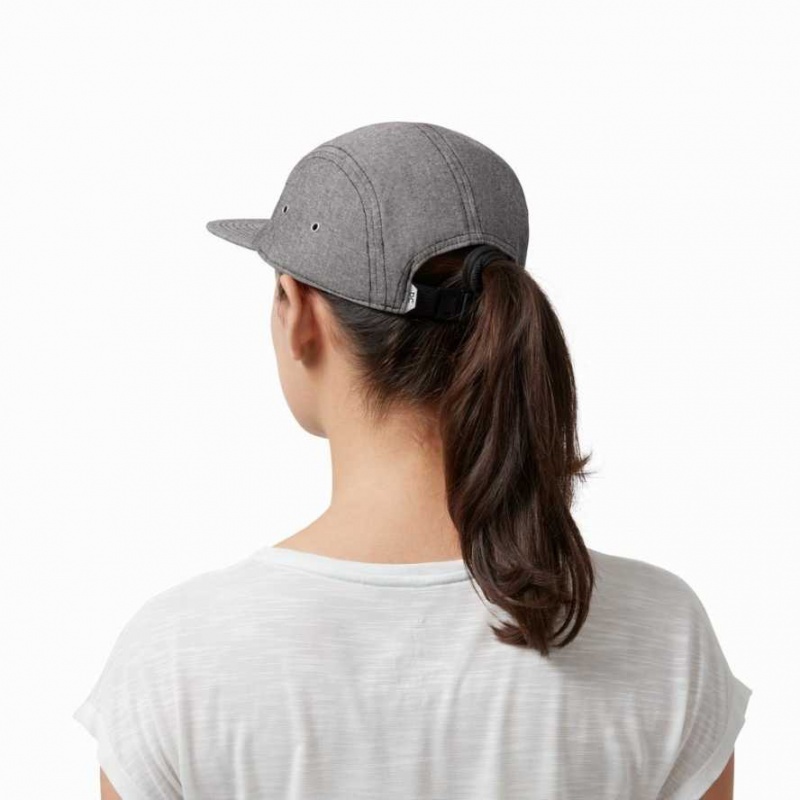 Grey On 5 Panel Caps | OES547098