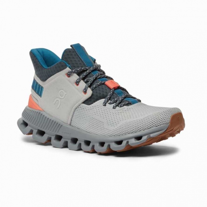 Grey On Cloud Hi Edge Women's Sneakers | XSP589106