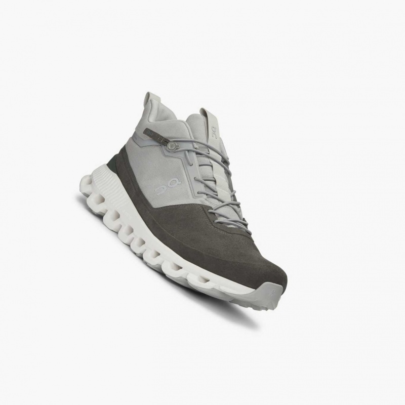 Grey On Cloud Hi Men's Road Running Shoes | JKT512480