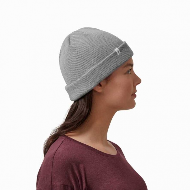 Grey On Merino Beanie | YQT047682