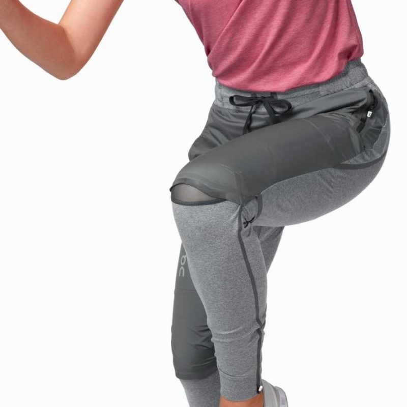 Grey On Women's Running Pants | UHF719546