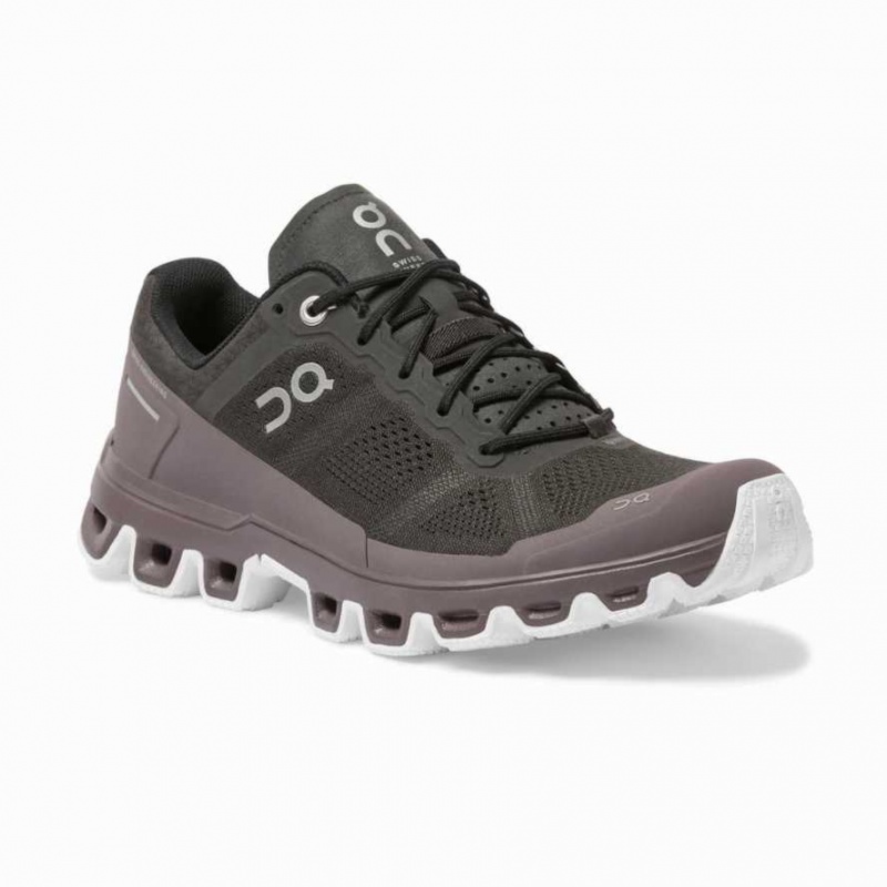 Grey / Purple On Cloudventure Women's Trail Running Shoes | STZ236079