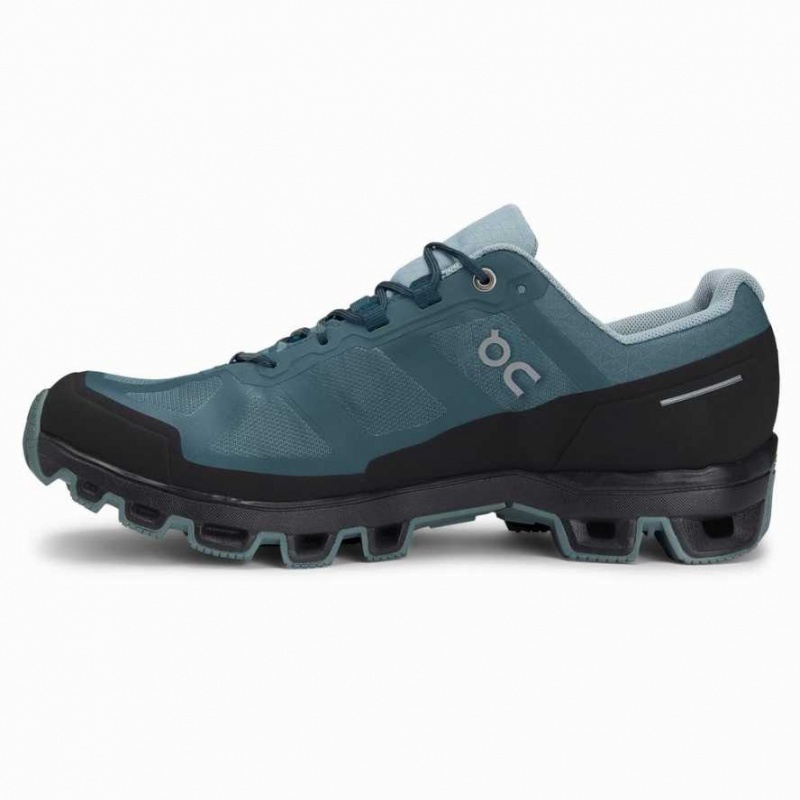 Light Blue On Cloudventure Waterproof Men's Trail Running Shoes | QDH096287