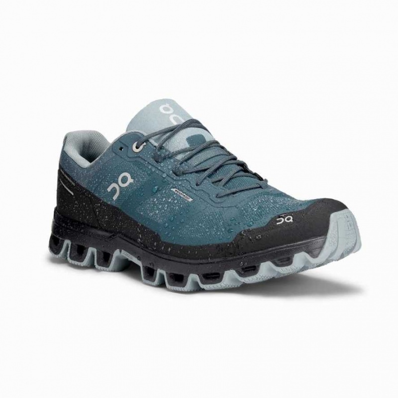 Light Blue On Cloudventure Waterproof Men's Trail Running Shoes | QDH096287