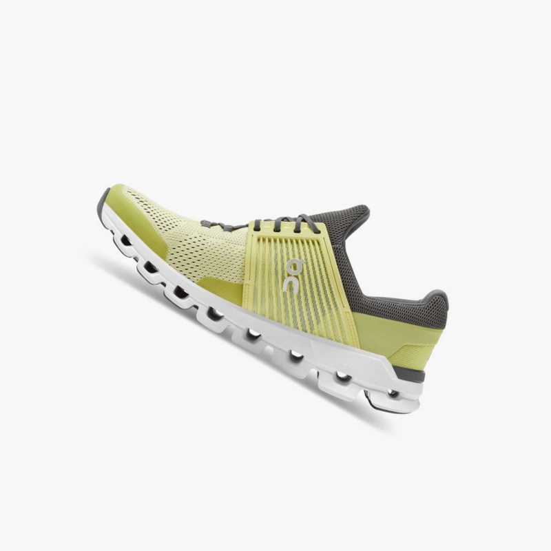 Lime On Cloudswift Men's Road Running Shoes | DHM519827