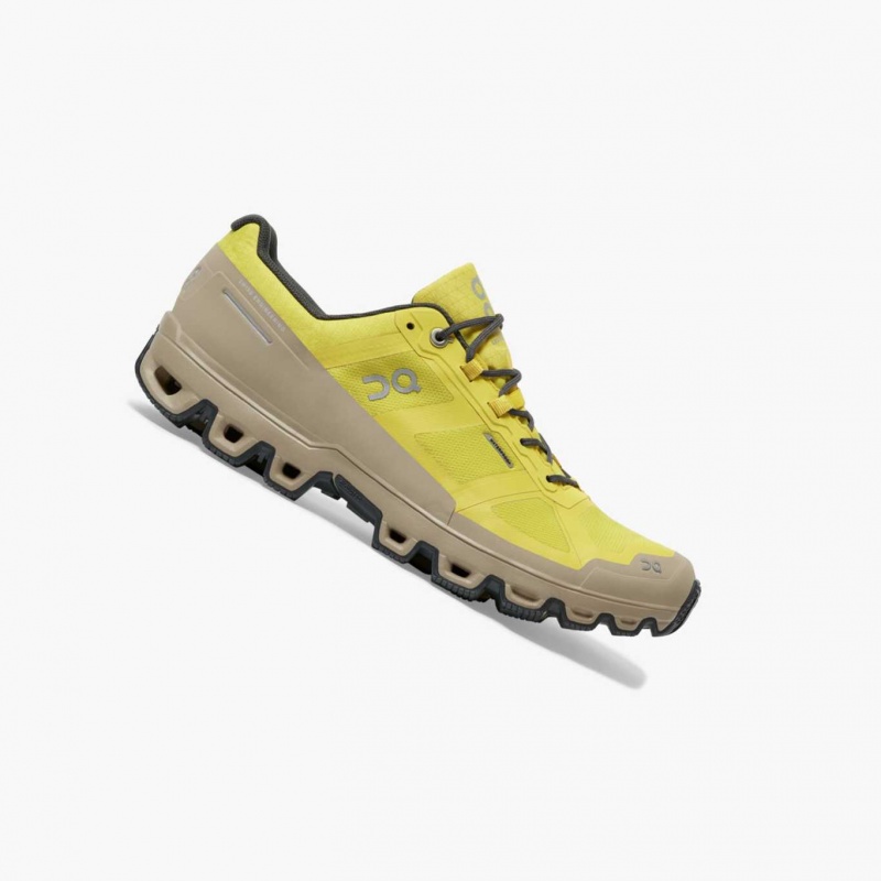 Mustard On Cloudventure Waterproof Men's Trail Running Shoes | OML367185