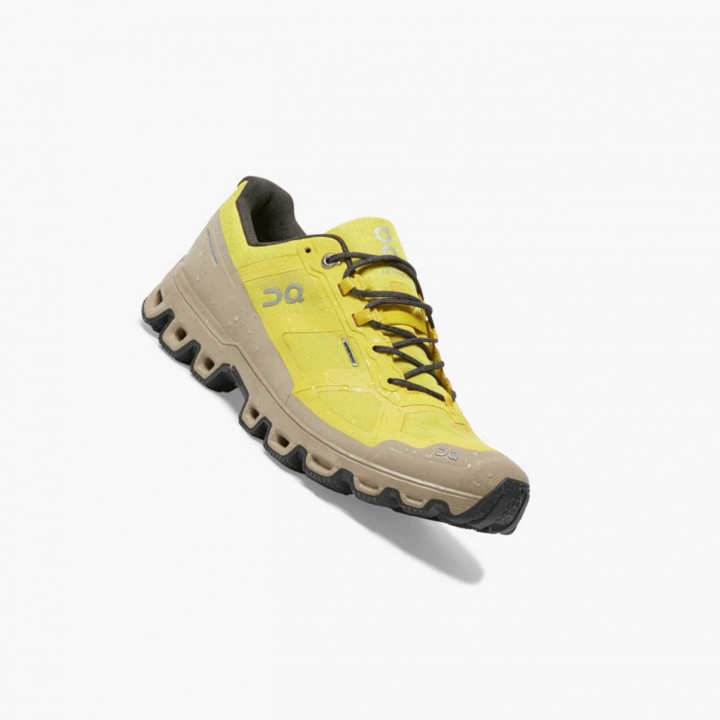 Mustard On Cloudventure Waterproof Men's Trail Running Shoes | OML367185