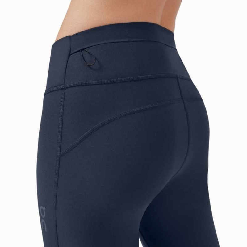 Navy On Active Women's Tights | ELD208546