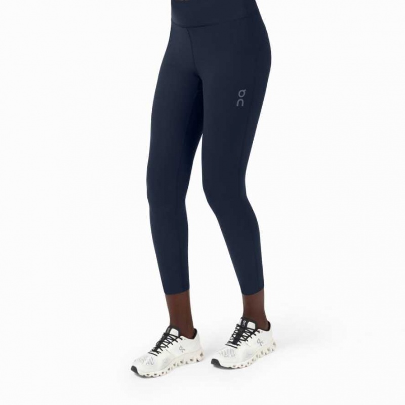 Navy On Active Women\'s Tights | ELD208546