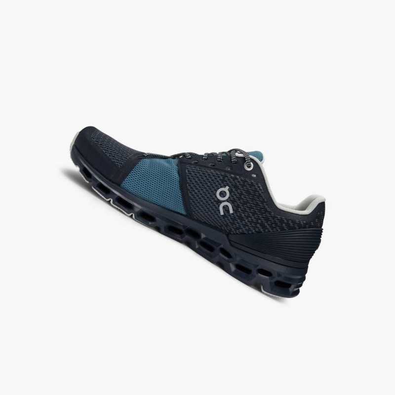 Navy On Cloudstratus Women's Road Running Shoes | YFL563790